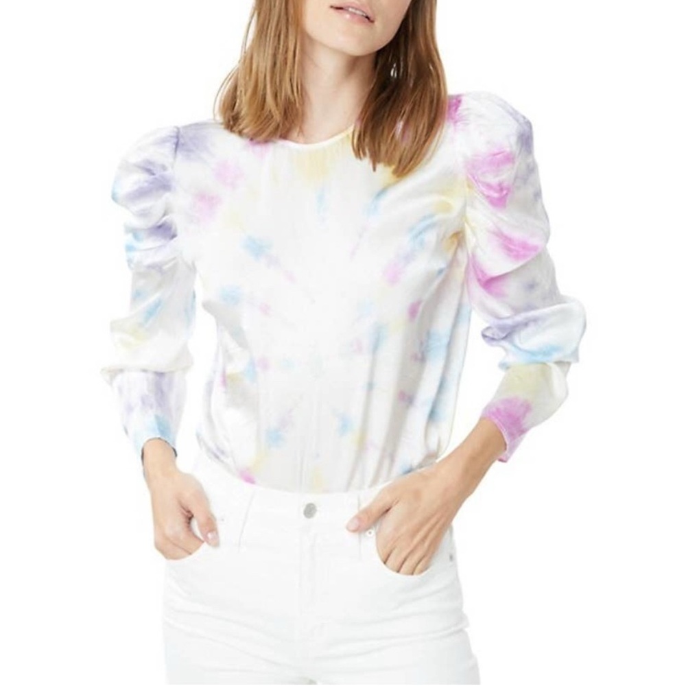 Generation Love Multicolor Tie-Dye Blouse